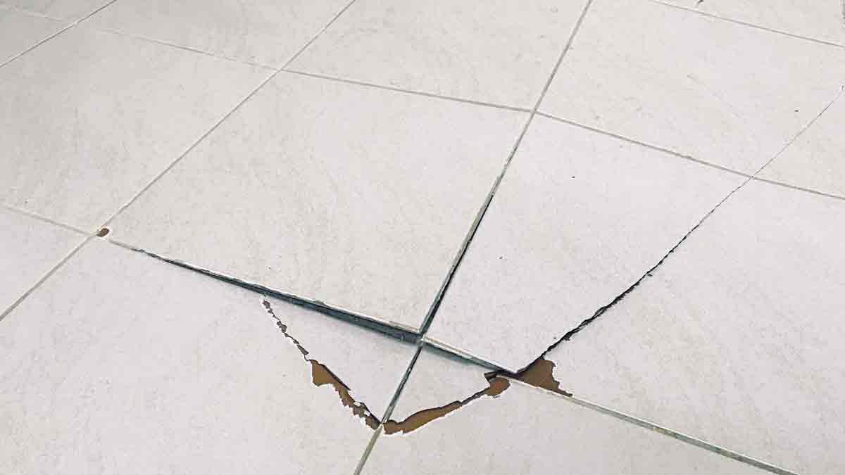 How to get rid of cracked tiles