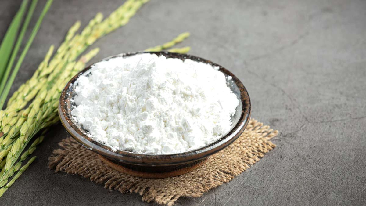 How to use rice flour in curry