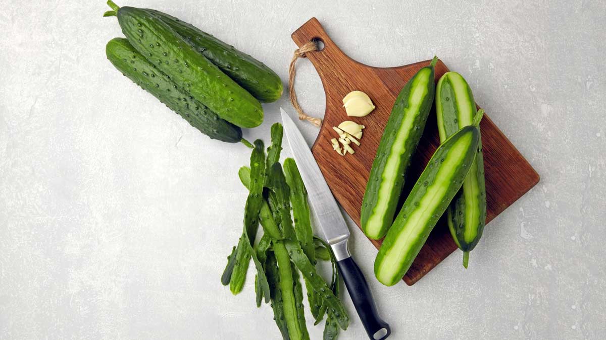 Leftover cucumber peel recipes