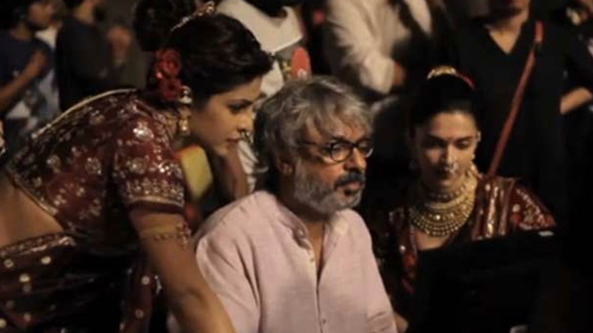 बाजीराव मस्तानी baji rao mastani behind the scenes