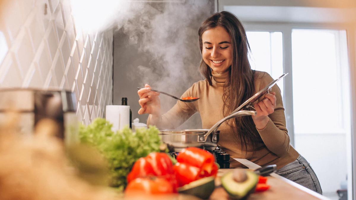 खाना ढककर पकाएं baking tips