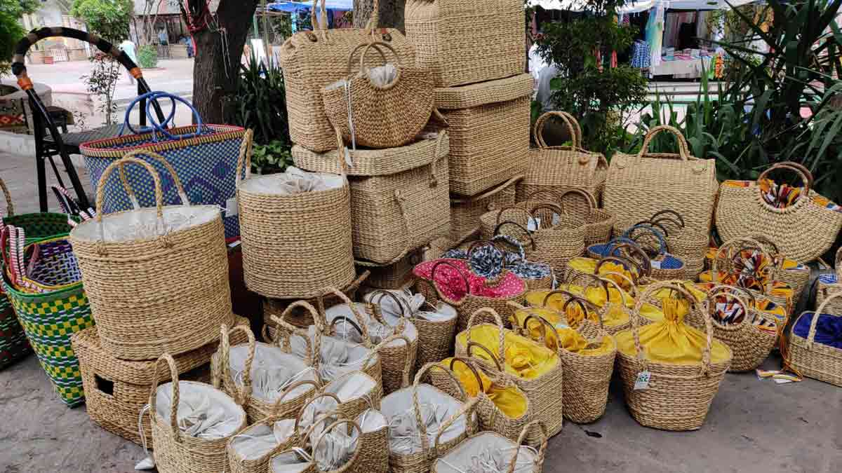 bamboo bags shopping