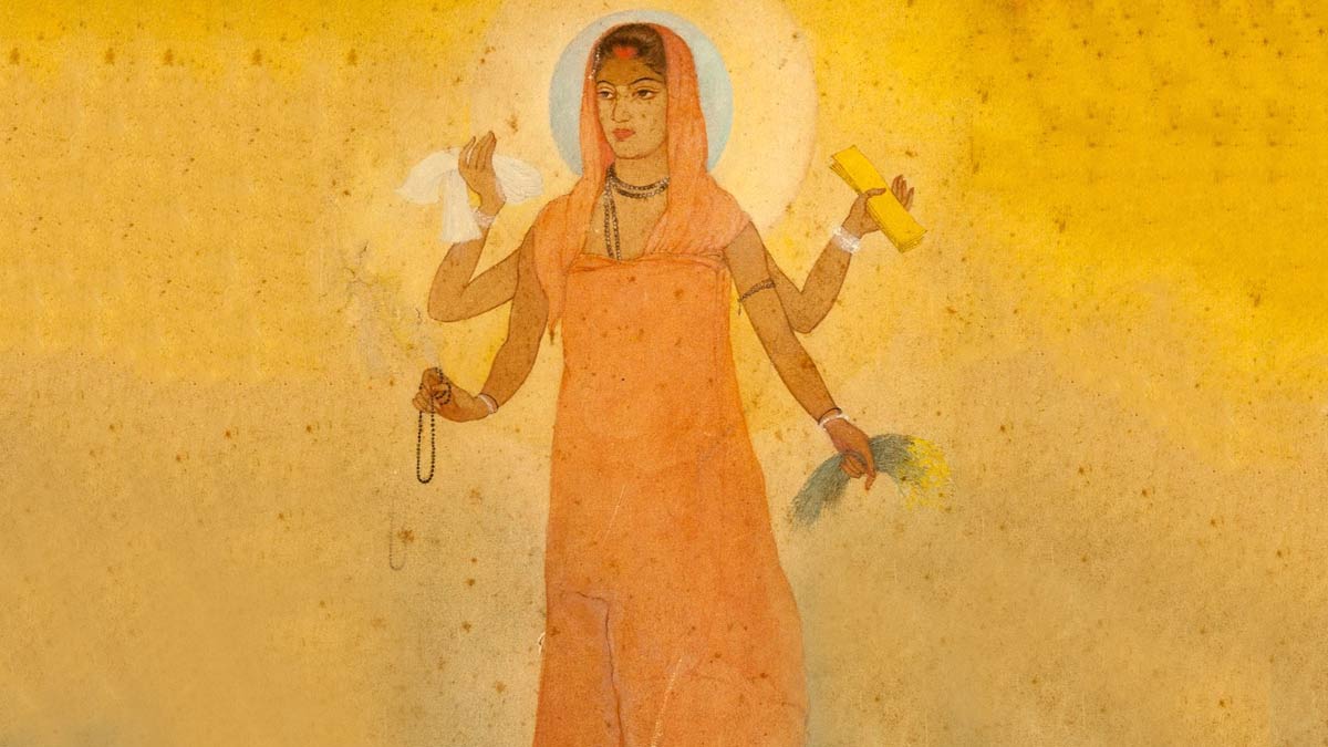 bharat mata first painting