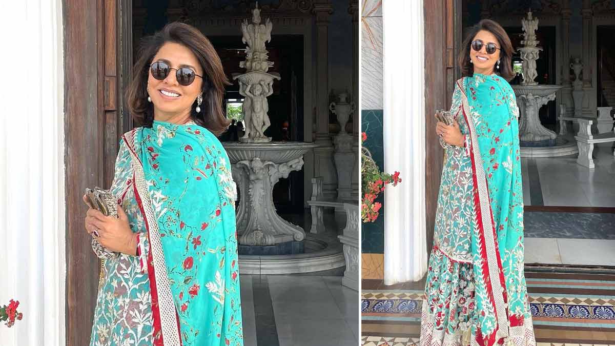 blue neetu kapoor style