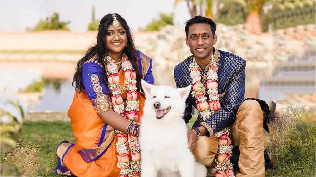 bride make dog portrait in mehndi photos
