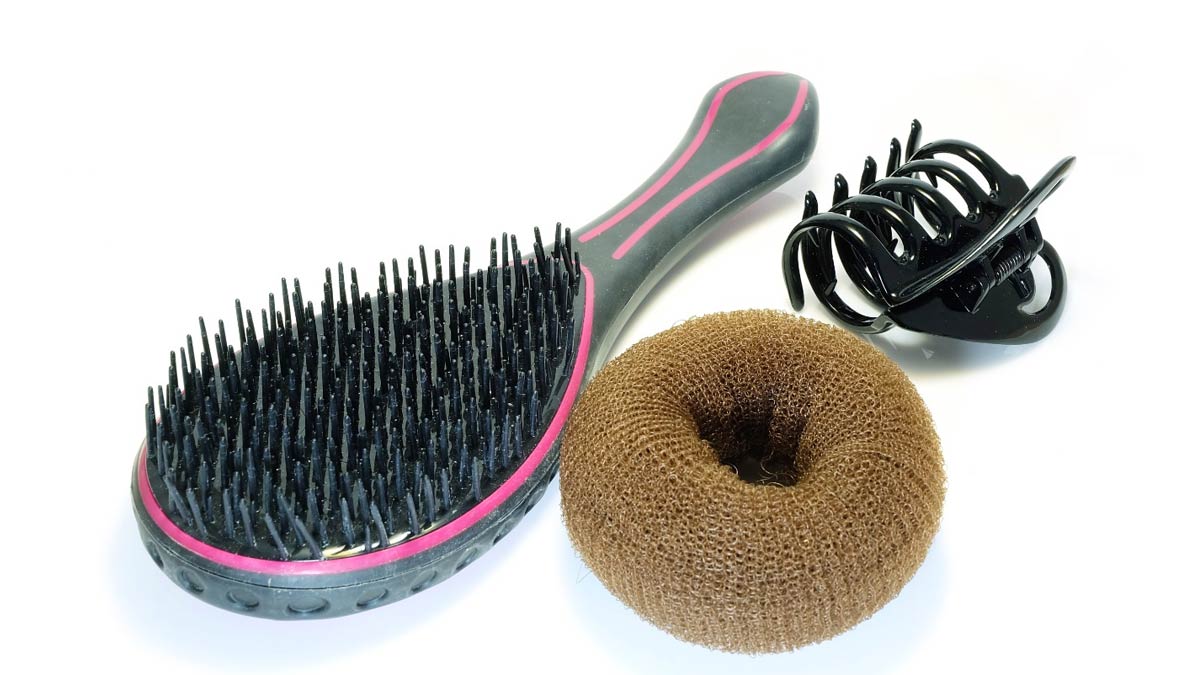 bun donut short hairstyles