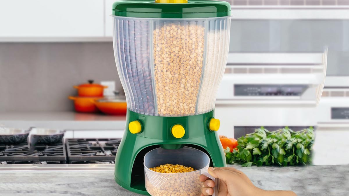 cereal dispensor for bachelors