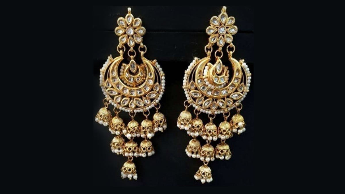 Chand Bali Designs|महिलओं के लिए कान की बालियां| Ladies Jewellery | chand  bali designs according to your face shape | HerZindagi