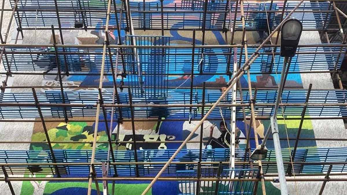 chennai transgender women doing painting