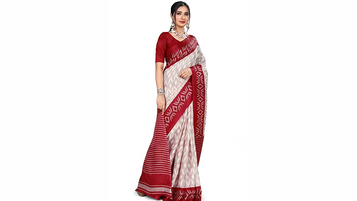 cotton saree designs work