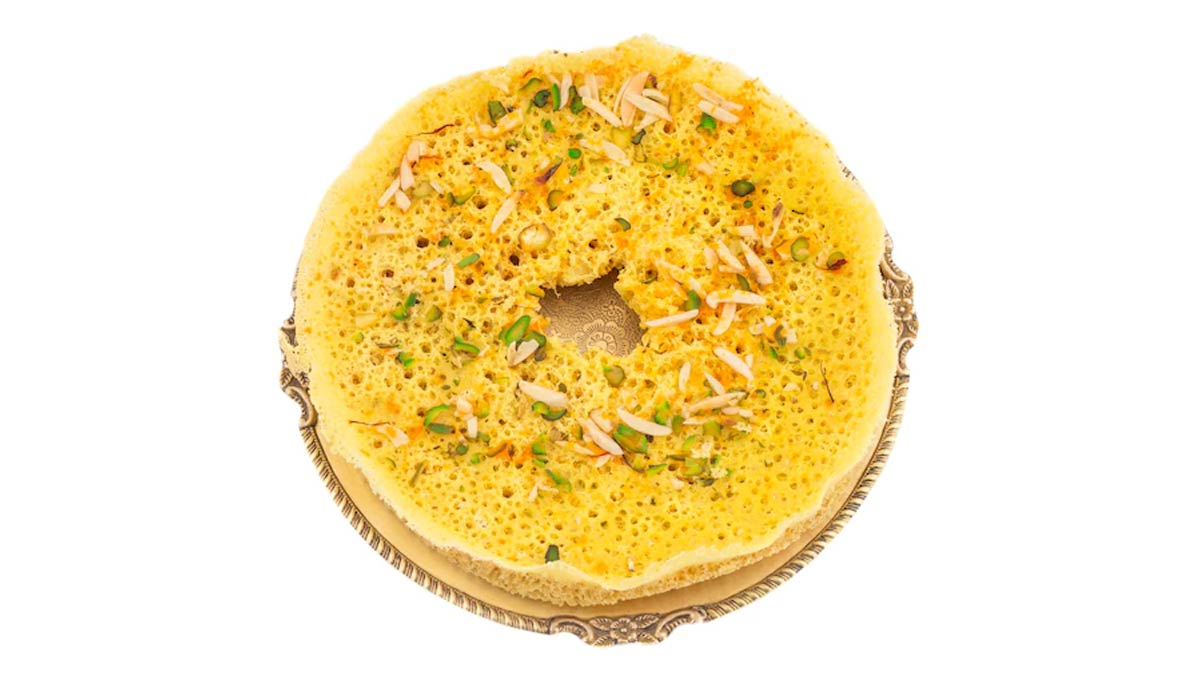 dry fruit ghewar