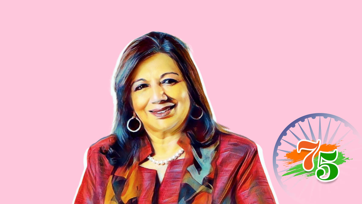 first self made indian female billionaire kiran mazumdar shaw