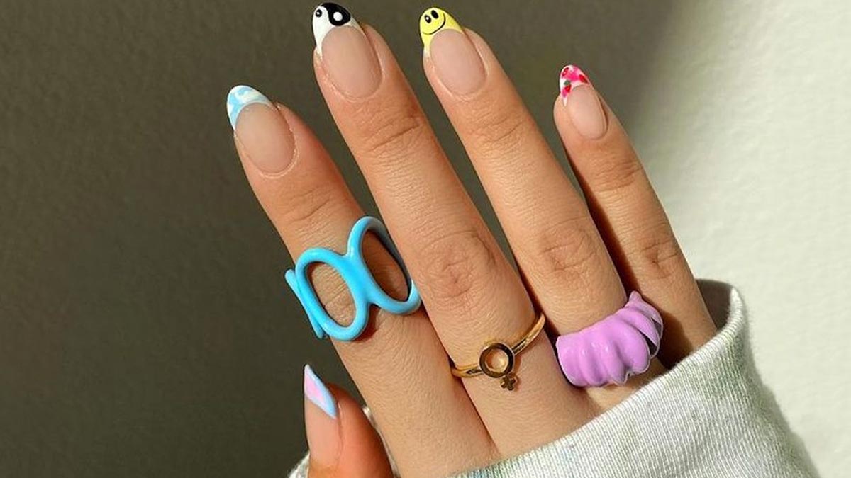 how to do nail art from toothpick