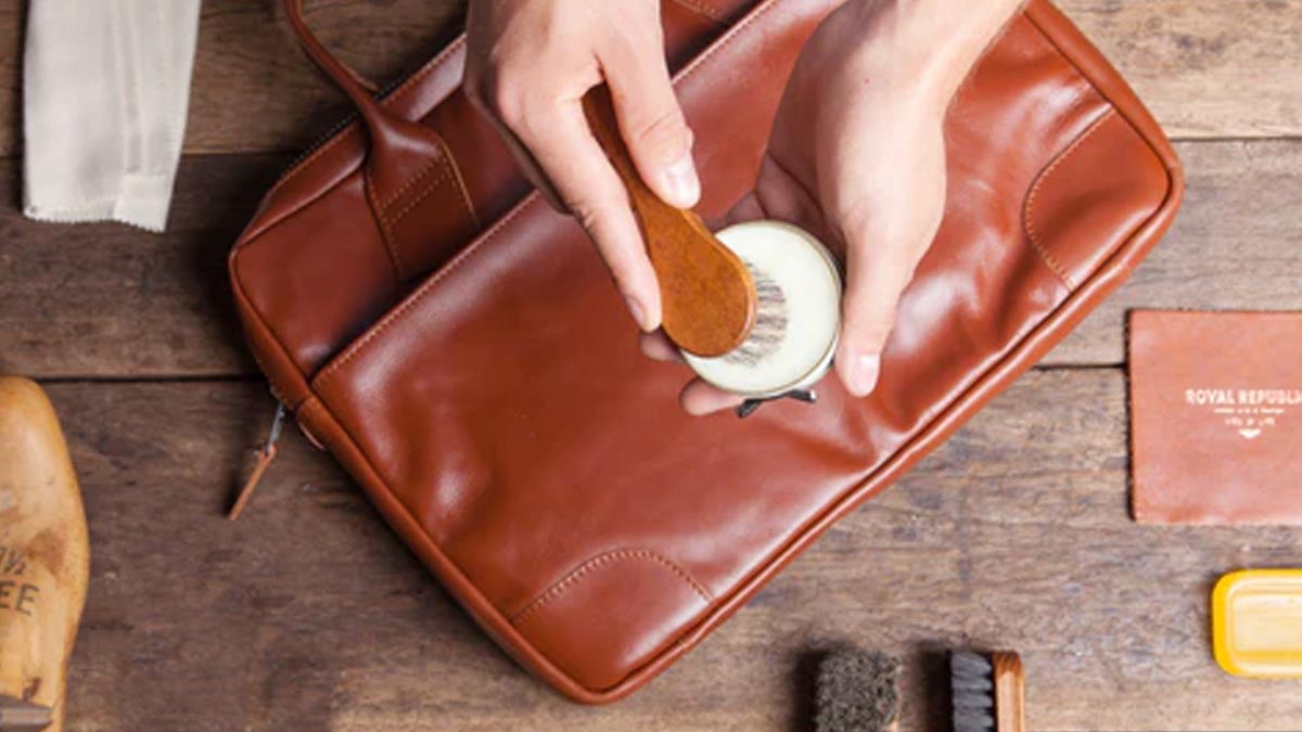 how to polish your leather items at home