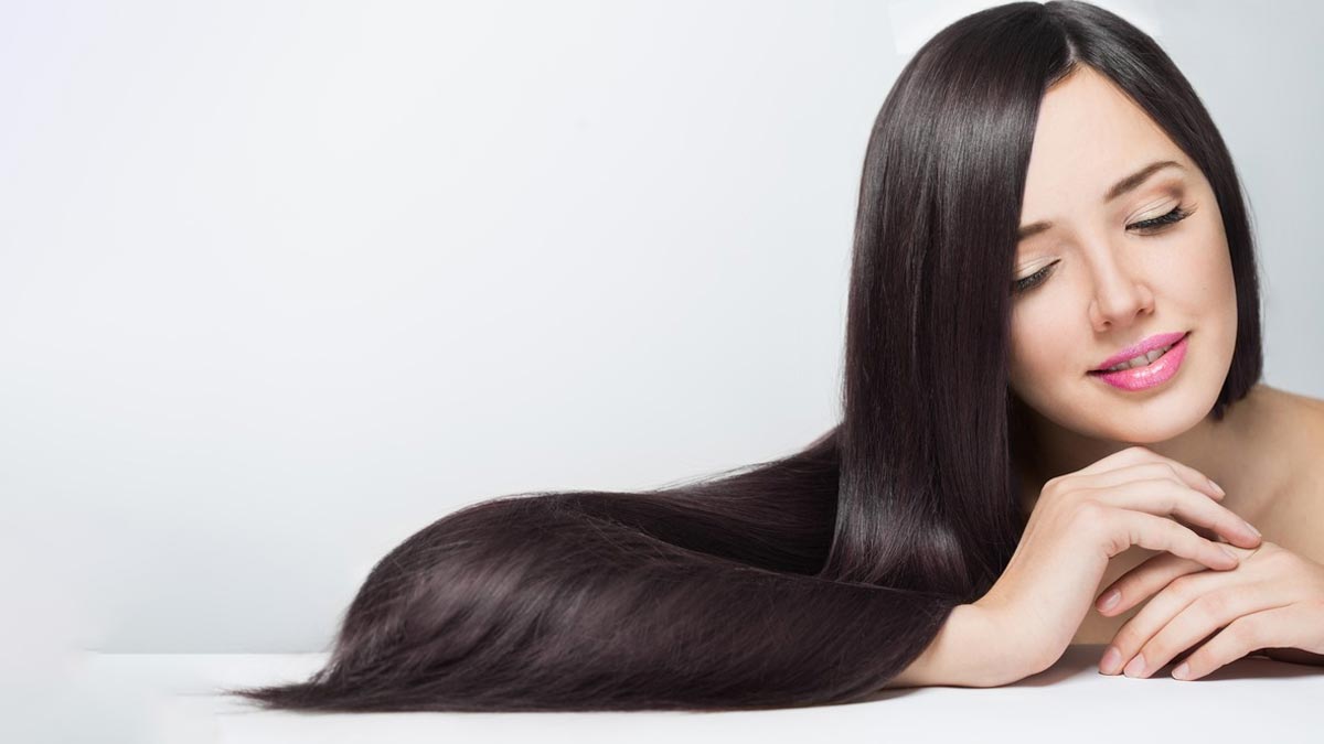 how to straighten hair with banana and papaya