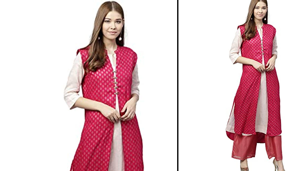 how to style shrug with kurti