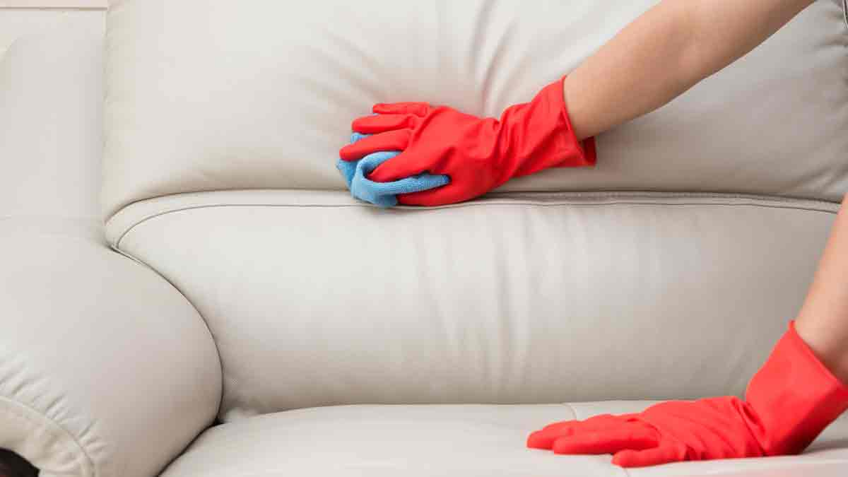 how to take care of leather sofa during monsoon