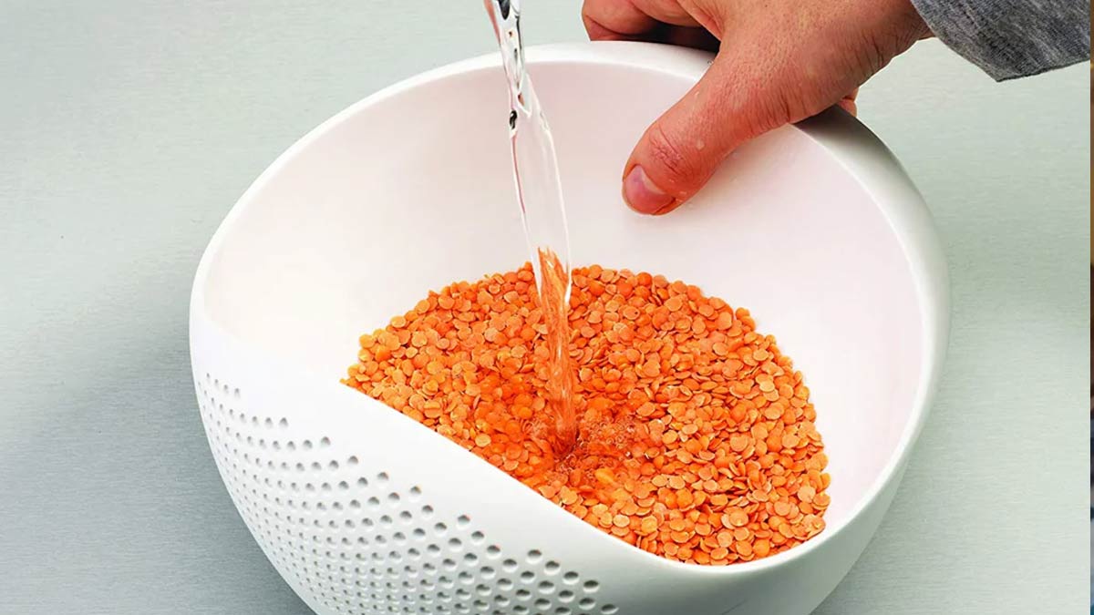 how to wash pulses at home
