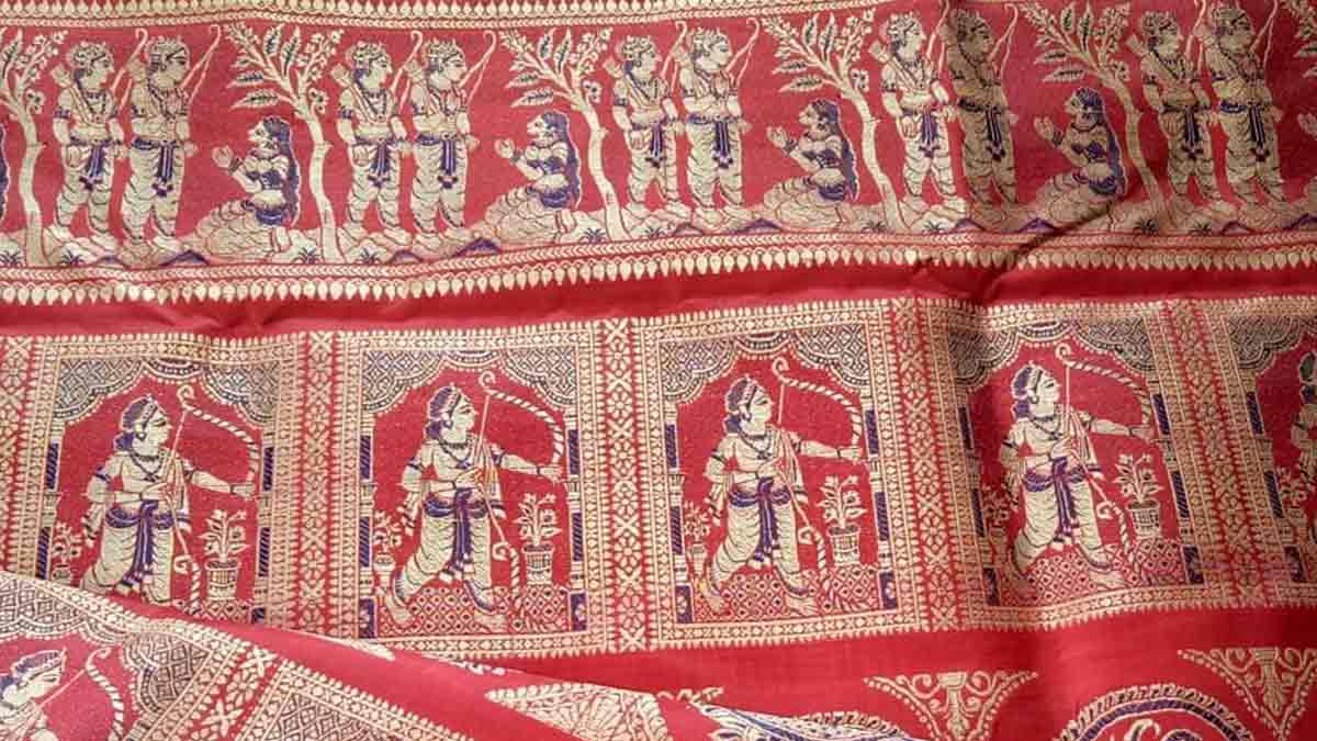 Colorful celebration : Baluchari and Swarnachari - Arteastic