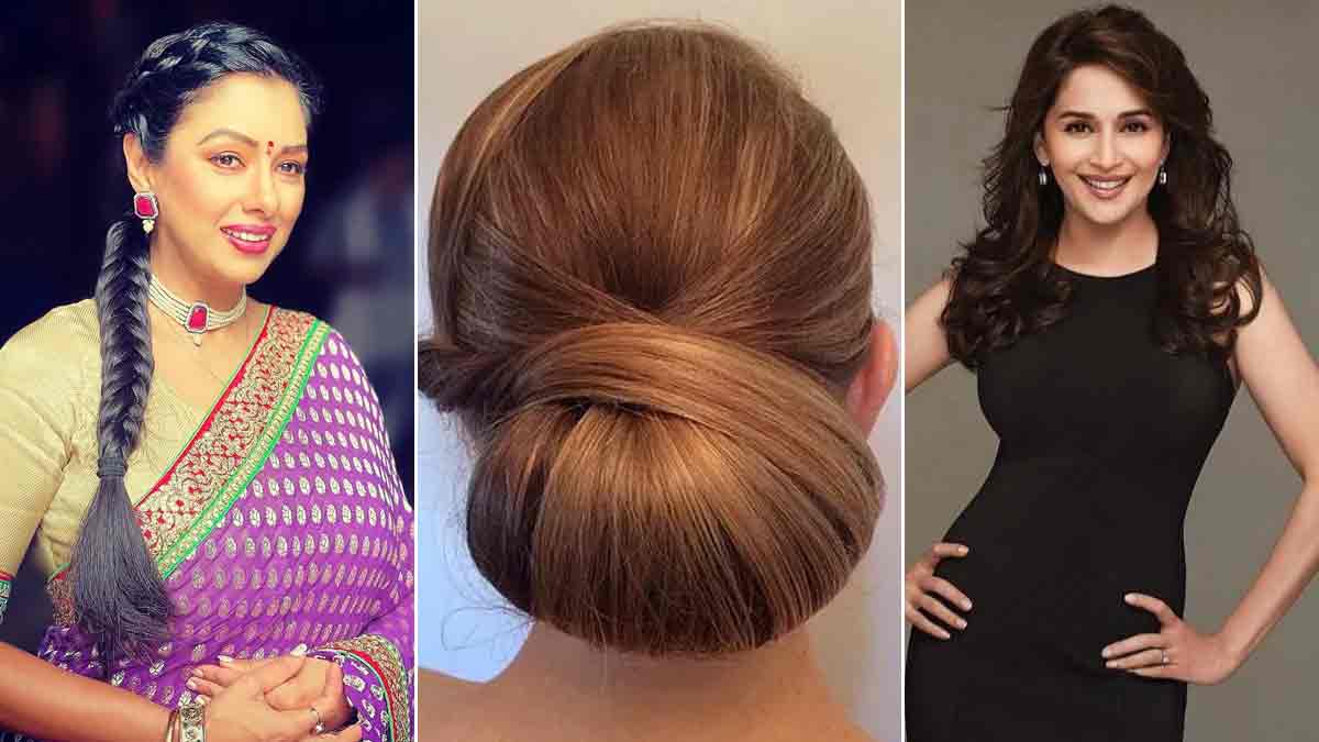 3 Simple Hairdos for Sarees  Sundari Silks