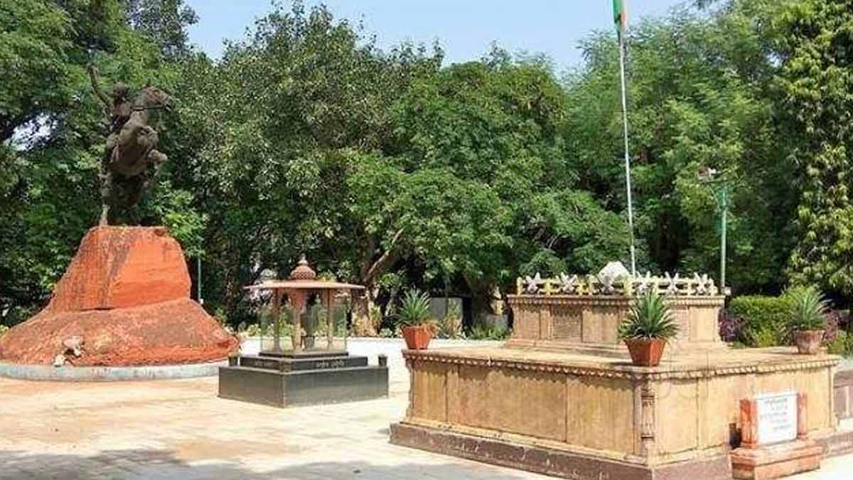 रानी लक्ष्मी बाई की समाधि rani lakshmi bai samadhi