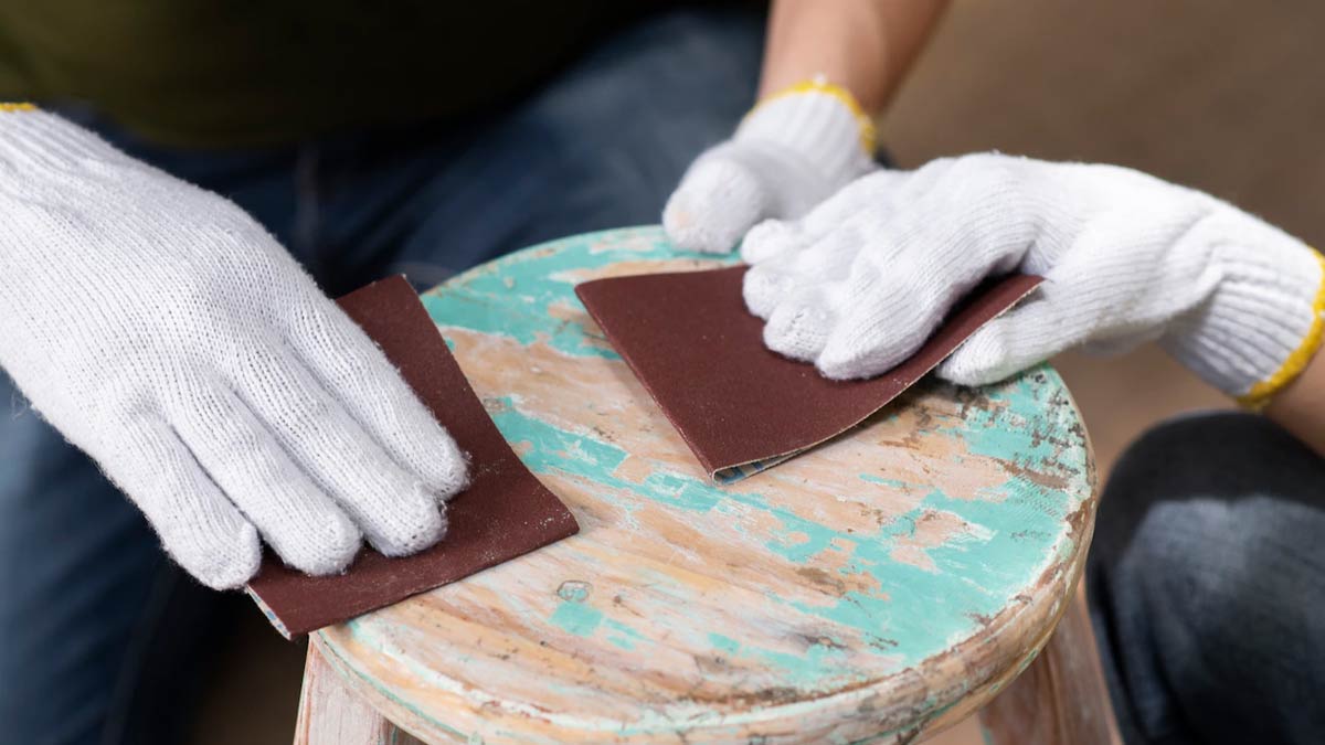 sandpaper for jammed window