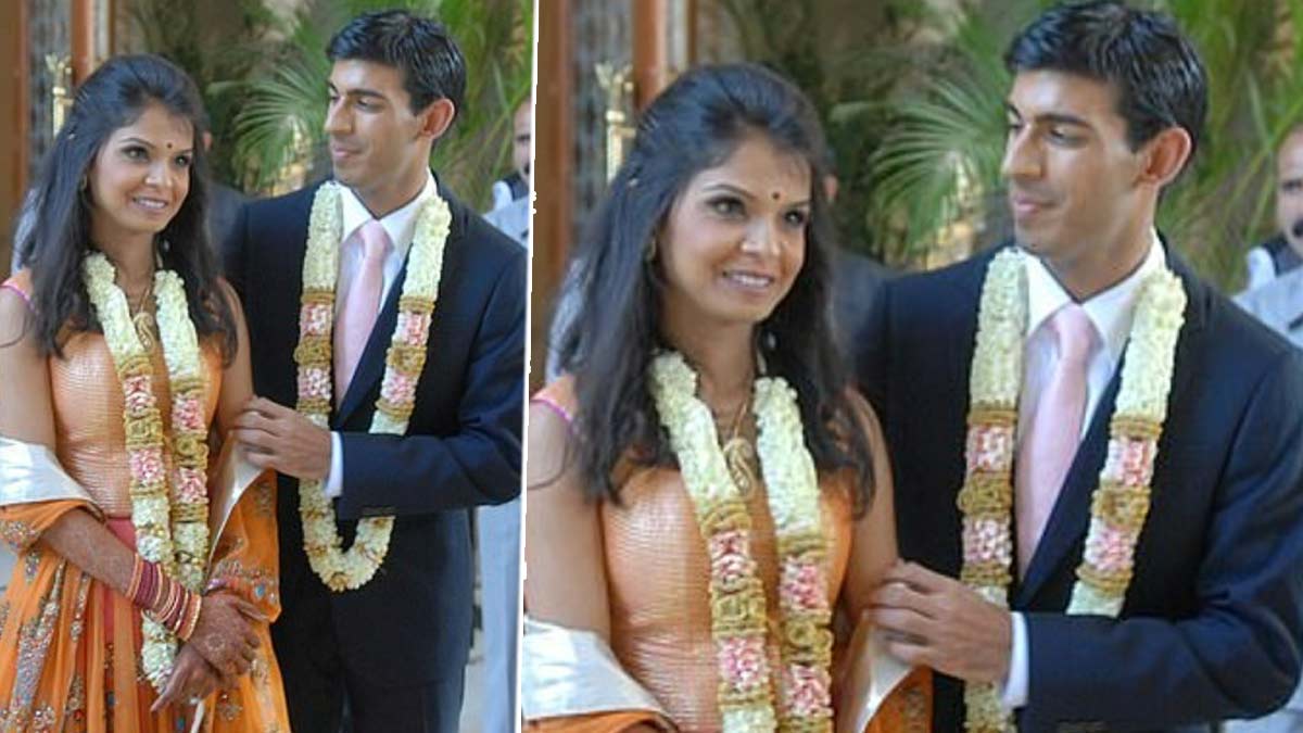 ऋषि और अक्षता की फैमिली uk pm rishi sunak wedding