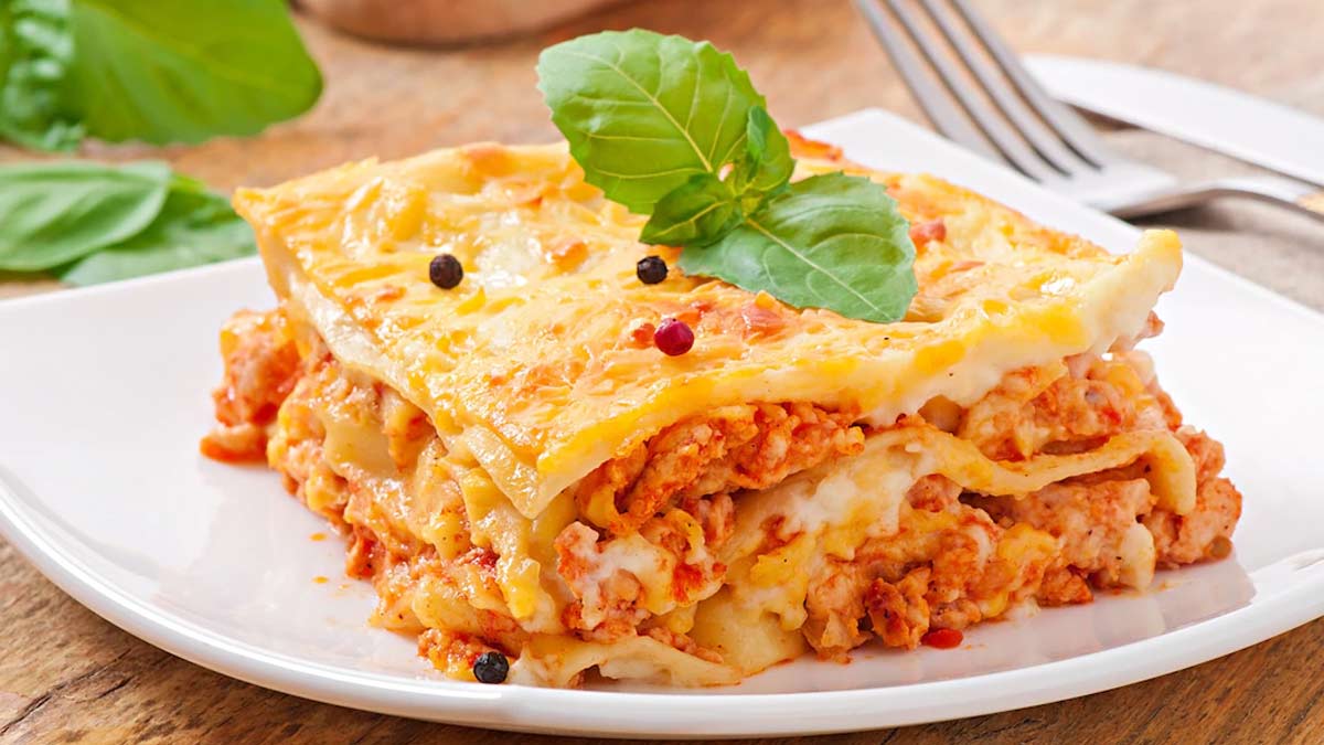 veg wonder lasagne recipe by chef kaviraj