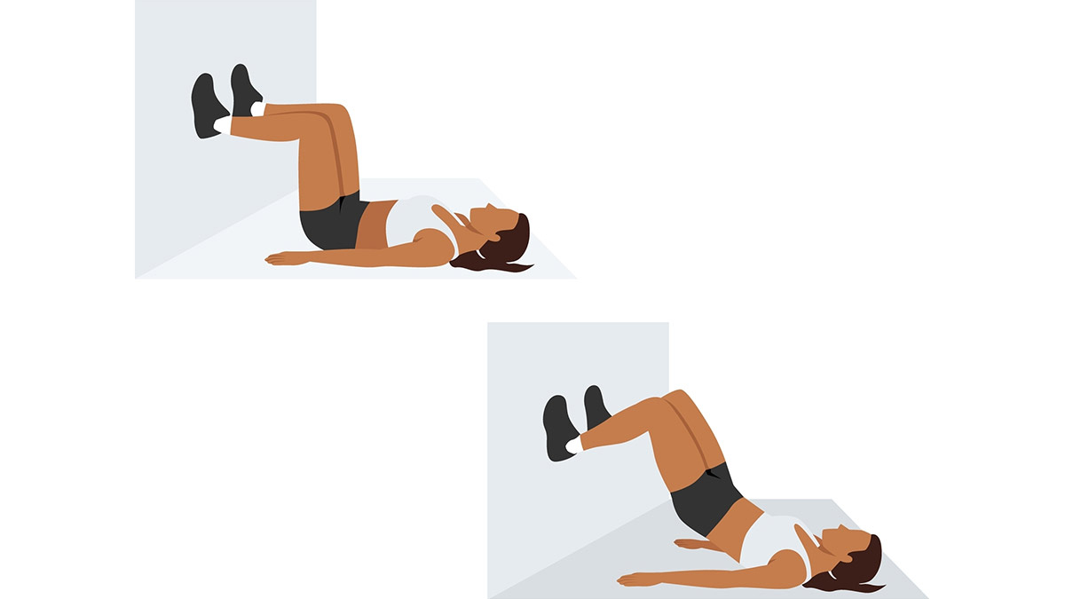 wall exercise for belly fat