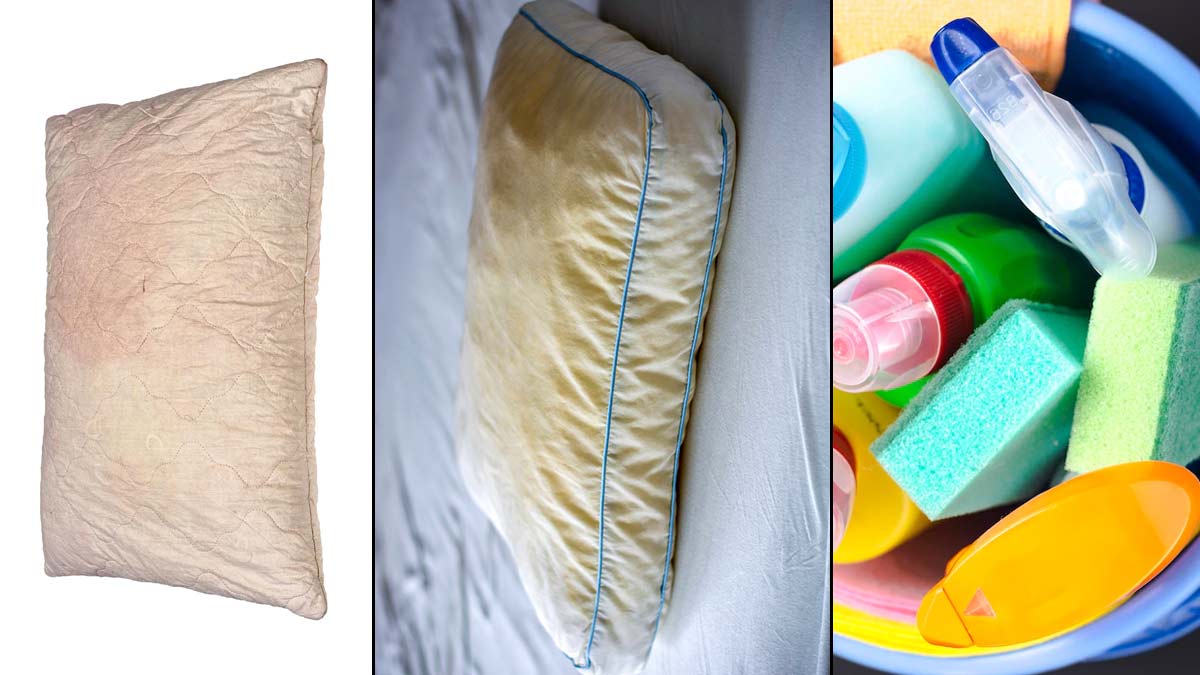 ways to clean your pillow
