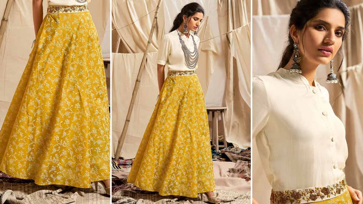 Chic Ways To Style A Long Skirt HerZindagi