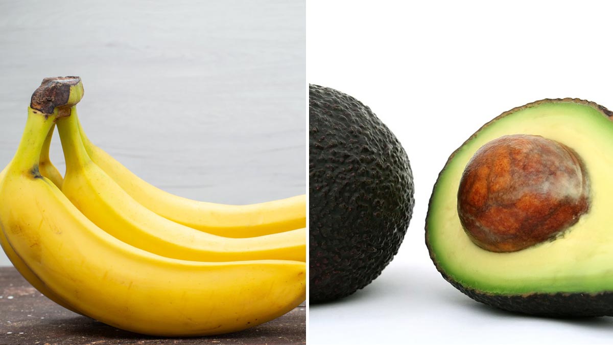 Banana And Avocado Hair Mask