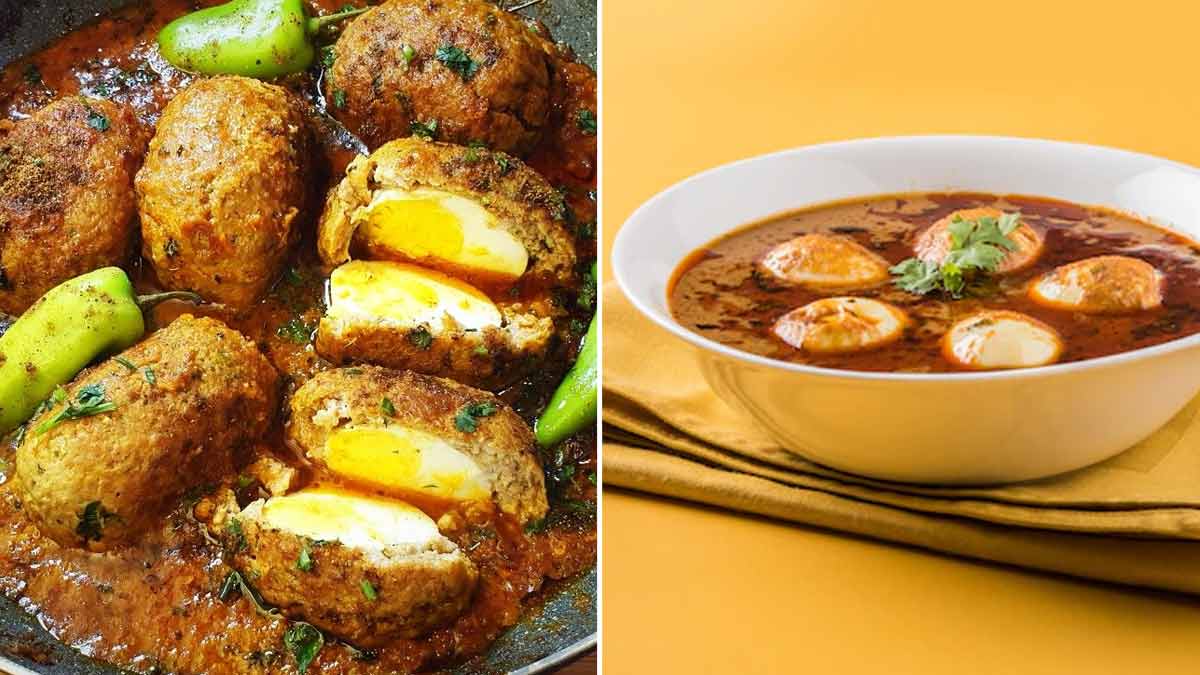 उस डिश का नाम बताएं जिसे अंडे की स्टाफिंग की मदद से बनाया जाता है? Egg curry