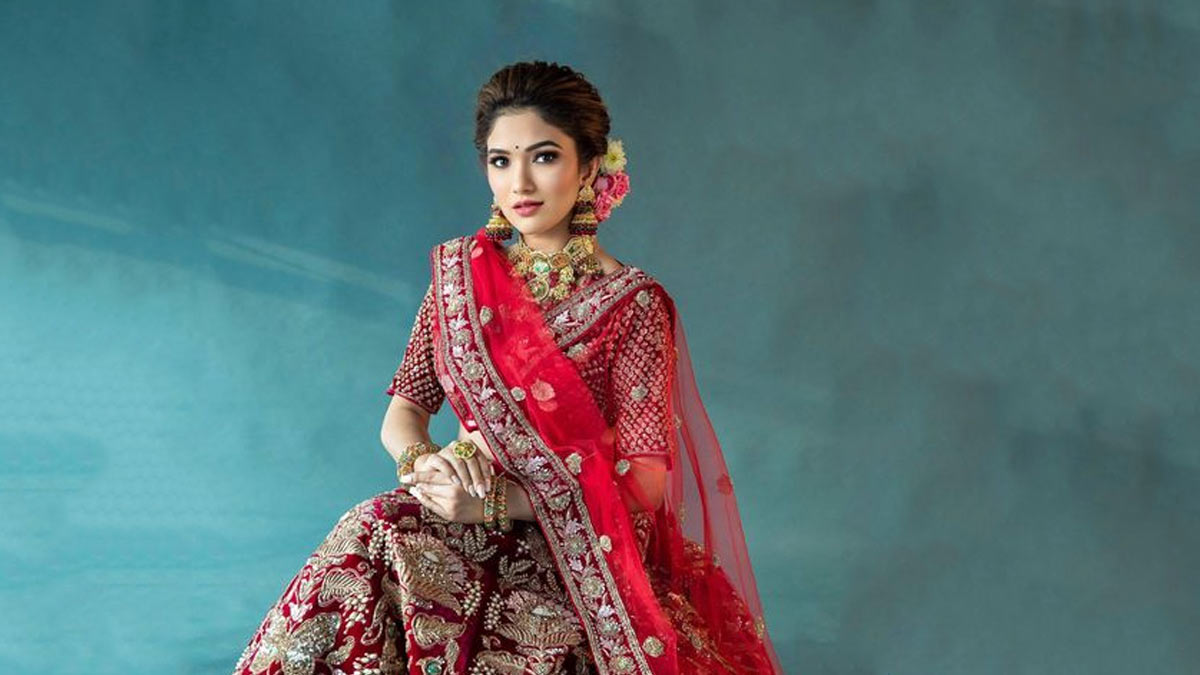 ब्राइडल लहंगा Happy Birthday Ridhima Pandit fashion tips