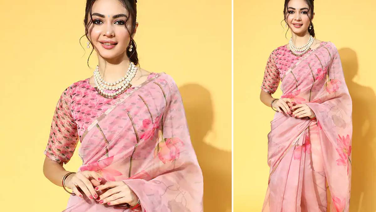 A BEGINNER'S GUIDE ON STYLING A DELICATE AND SHEER SAREE – The