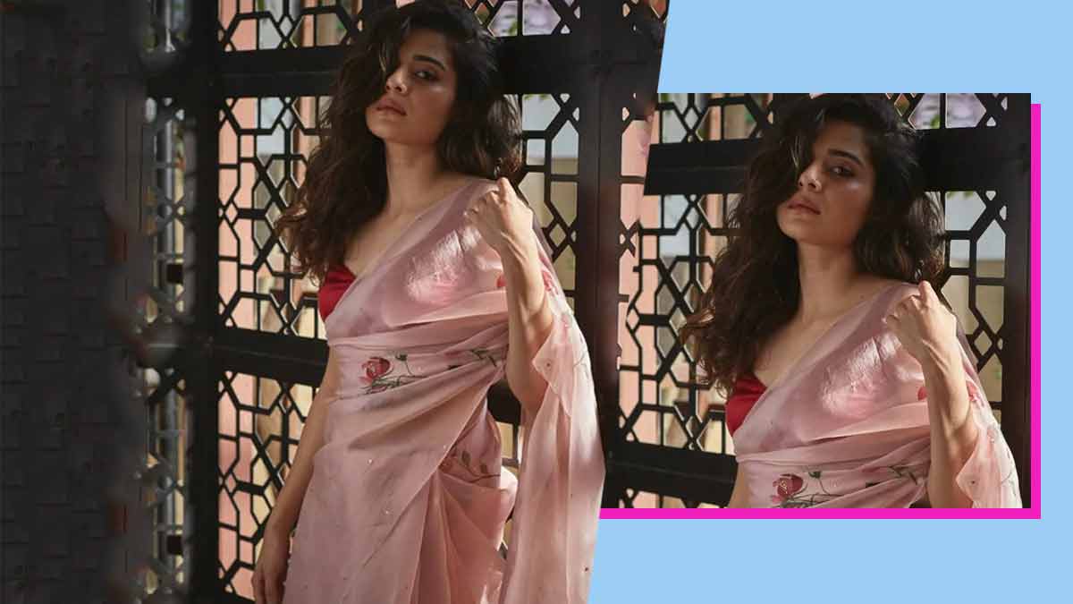 Pink Saree