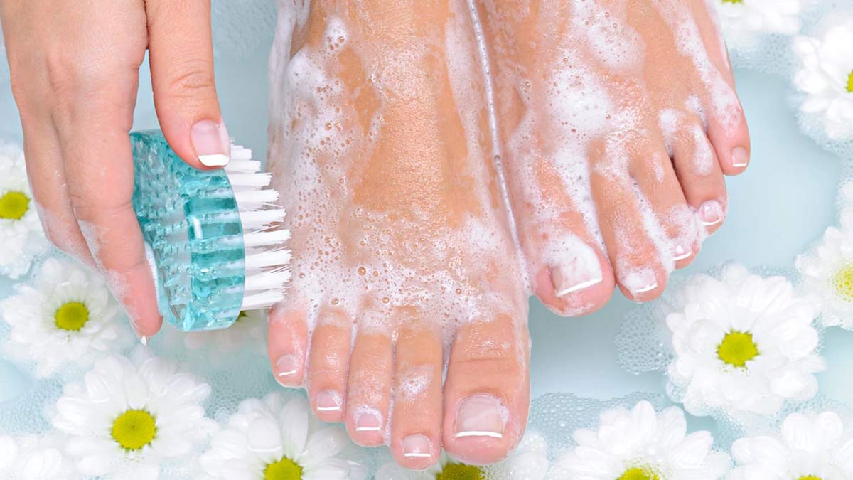 ageing feet food soak