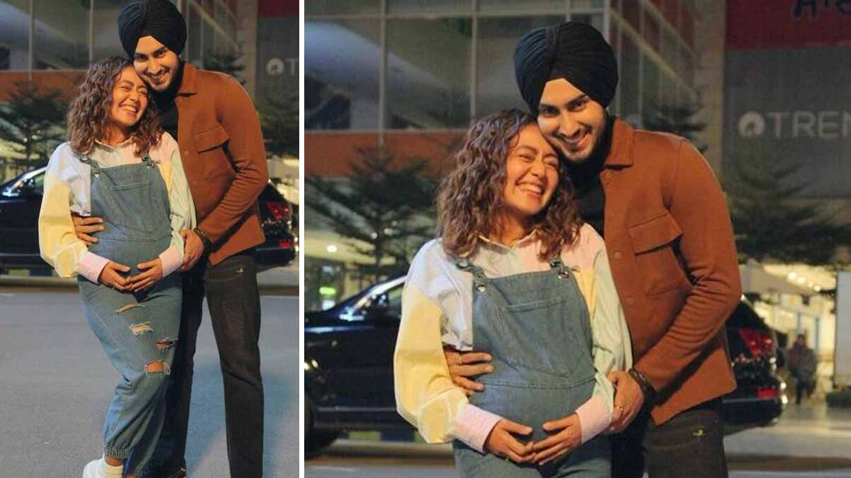 जब बेबी बम्प के साथ वायरल हुई नेहा की तस्वीर baby bump neha kakkad