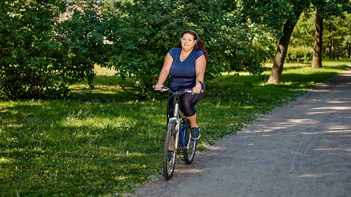 belly and thigh benefits of cycling