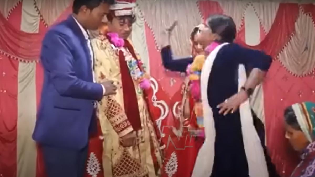 bride & groom viral video