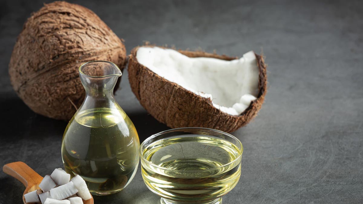 coconut oil for grey hair