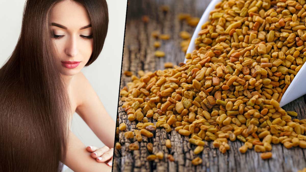 DIY Fenugreek Hair Mask Hair Mask मेथी का हेयर मास्क homemade