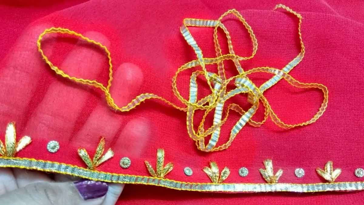 गोटा-पत्ती वर्क देश के किस प्रांत में सबसे ज्यादा किया जाता ? gota patti embroidery