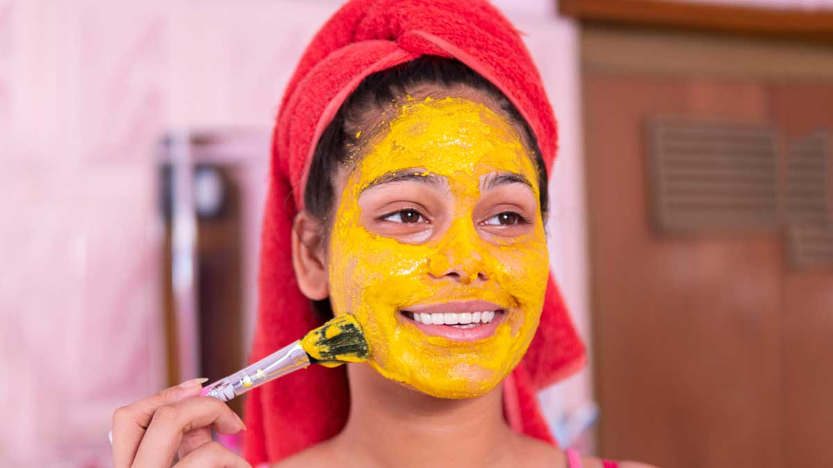 haldi pack for tanning in hindi