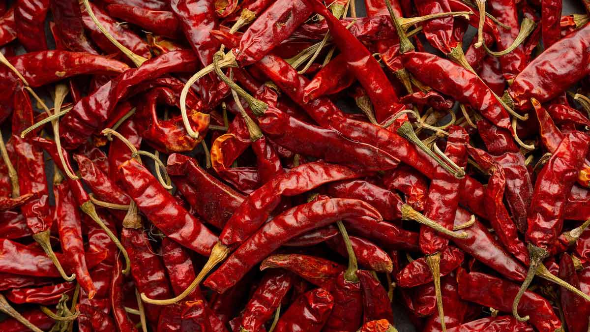 how to make red dry mirch from green chilli