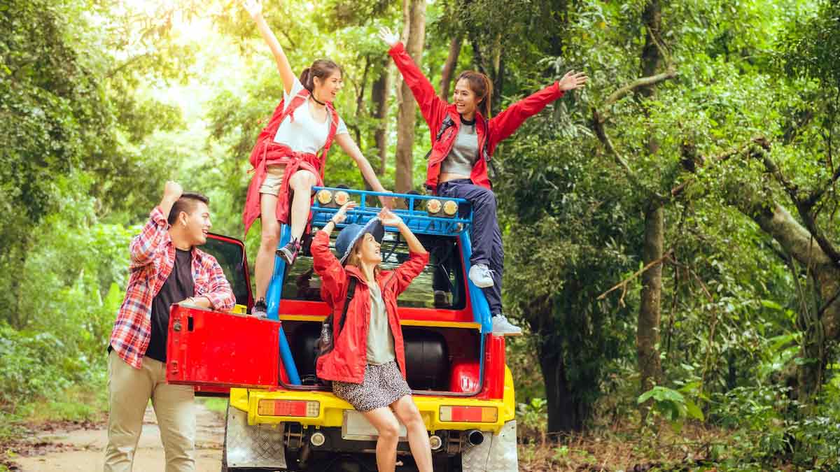 जीप सफारी jeep safari northeast adventure things isnide