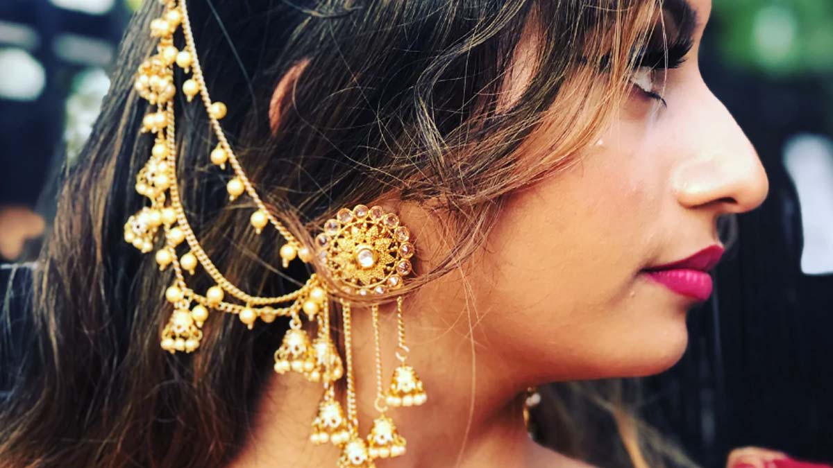 jhumka chain designs for ladies