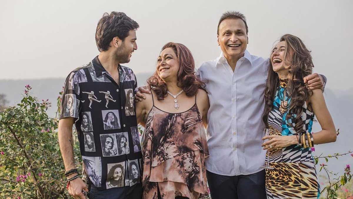 Nome dei membri della famiglia Anil Ambani