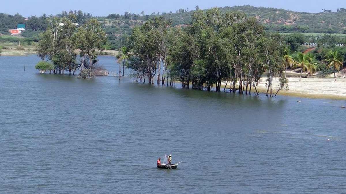 krishna river kahan hai