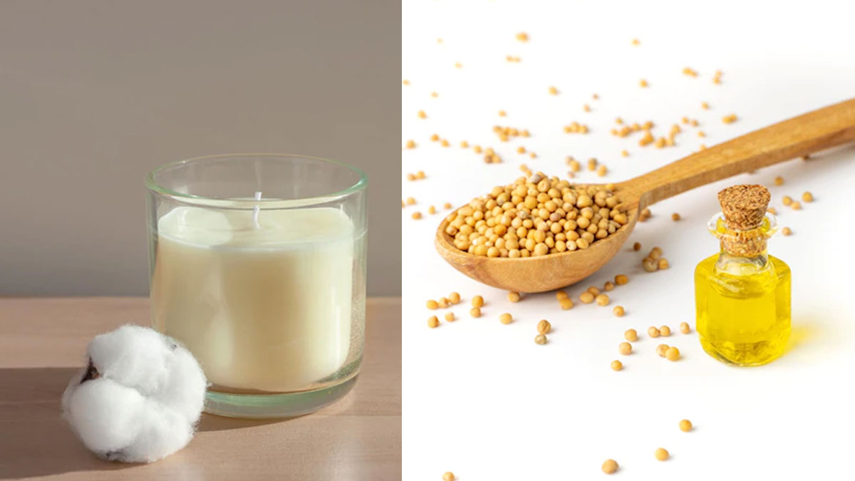 mustard oil and paraffin wax for cracked heel